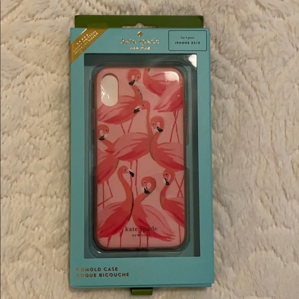 Kate Spade Flamingo iPhone XS/X Phone Case